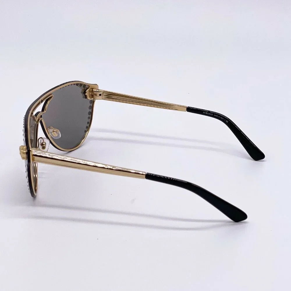Sale! New Versace White Diamond Accent Sunglasses - Picture 6 of 7